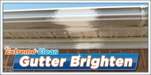 Gutter Cleaning in Pasadena, MD by the pressure washing experts at Extreme Clean Pressure Washing